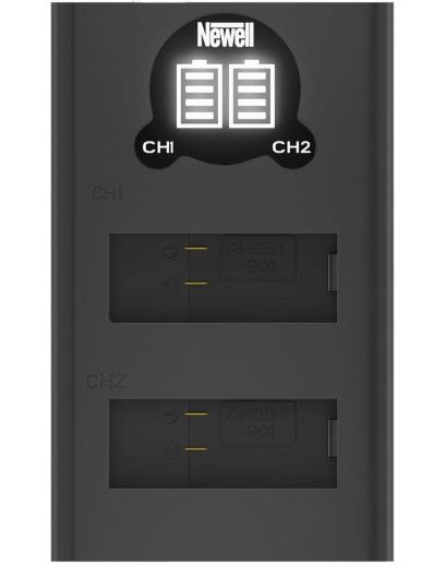 Зарядное устройство Newell DL-USB-C для AHDBT-901 (GoPro HERO9/10) 