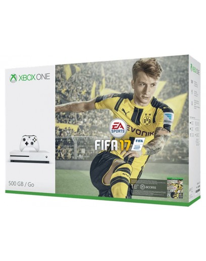 Игровая приставка Microsoft Xbox One S 500 ГБ + FIFA 17 