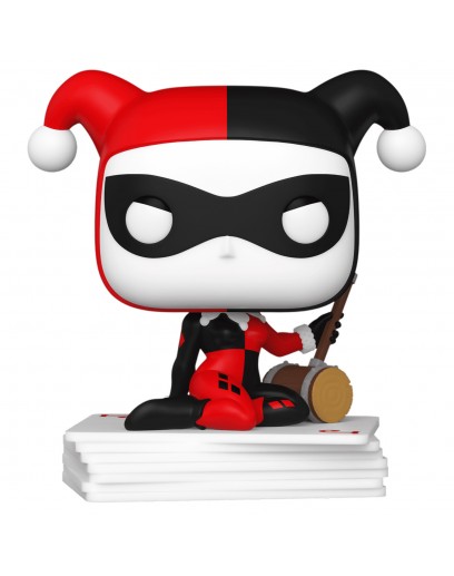 Фигурка Funko POP! Heroes: DC: Harley Quinn 30: Harley Queen w/Cards (Exc) 66318 