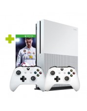 Игровая приставка Microsoft Xbox One S 500 ГБ + FIFA 18 + Геймпад