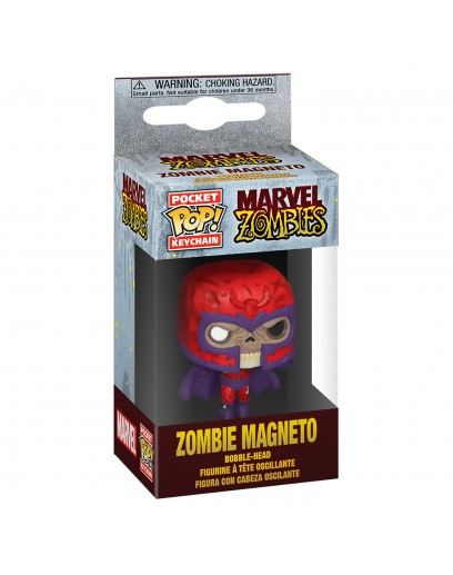 Брелок Funko Pocket POP! Keychain: Marvel Zombies: Magneto 49130-PDQ 