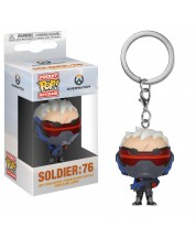 Брелок Funko Pocket POP! Keychain: Overwatch: Soldier 76 32774-PDQ