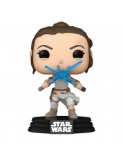 Фигурка Funko POP! Bobble: Star Wars Ep 9: Rey w/2 Light Sabers 51484