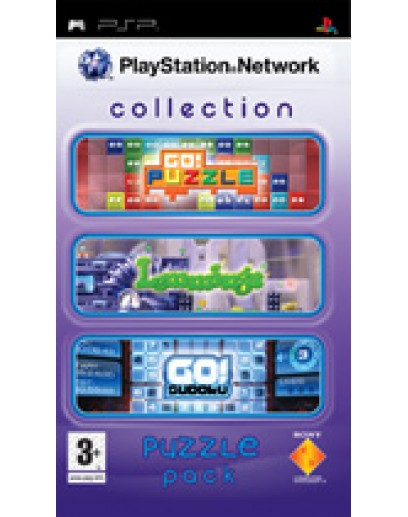 Puzzle pack - PlayStation Network Collection - (Три игры на одном диске) (PSP) 