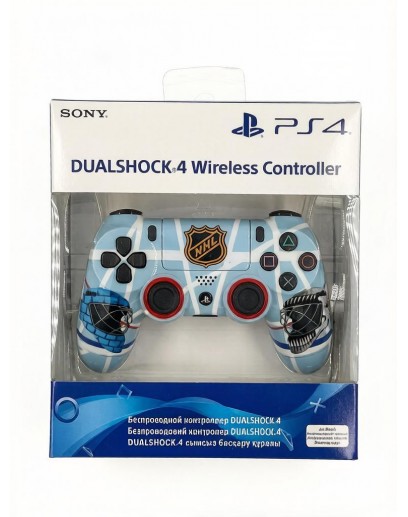 Беспроводной кастомизированный геймпад Sony DualShock 4 (CUH-ZCT2E) NHL Беспроводной кастомизированный геймпад Sony DualShock 4 (CUH-ZCT2E) NHL