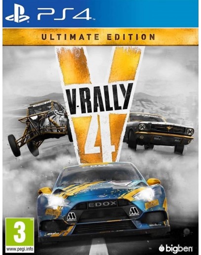 V-Rally 4 - Ultimate Edition (русские субтитры) (PS4) 