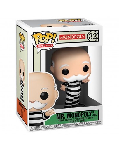 Фигурка Funko POP! Vinyl: Monopoly: Criminal Uncle Pennybags 51898 