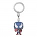 Брелок Funko Pocket POP! Keychain: Marvel Venom: Captain America 46462-PDQ 