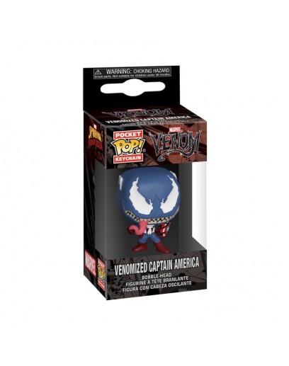 Брелок Funko Pocket POP! Keychain: Marvel Venom: Captain America 46462-PDQ 