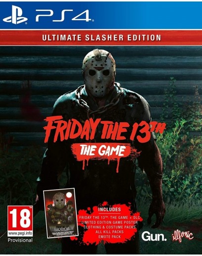 Friday the 13th: The Game. Ultimate Slasher Edition (PS4) 