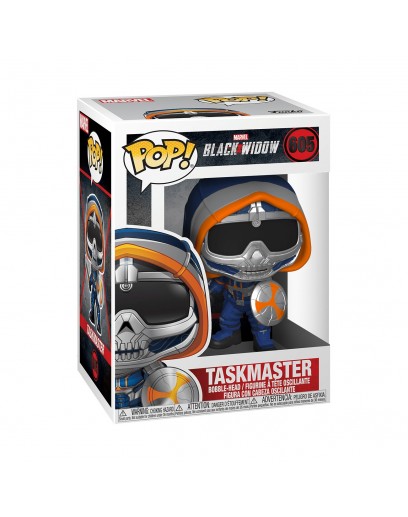 Фигурка Funko POP! Bobble: Marvel: Black Widow: Taskmaster w/shield 46684 