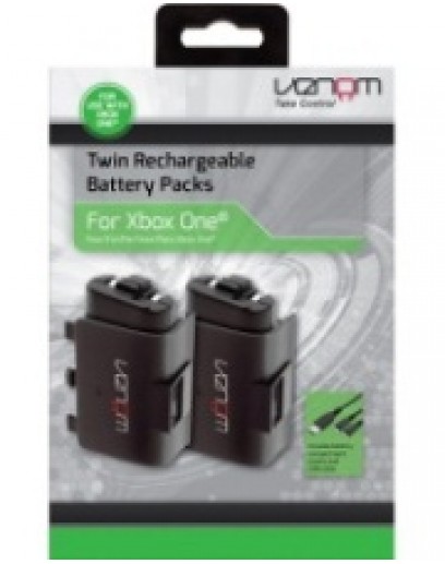 Комплект Venon для зарядки(2 аккумулятора,двойной зарядный кабель)(Xbox One) 