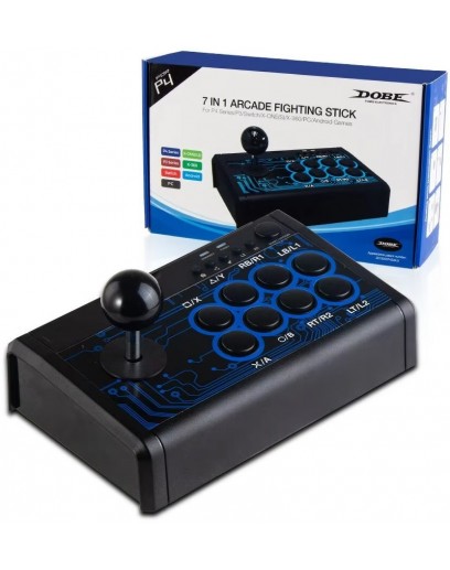 Аркадный контроллер Dobe 7 in 1 Arcade Fighting Stick (TP4-1886) 