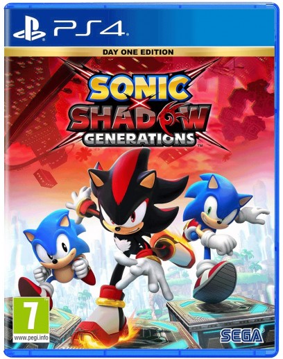 Sonic X Shadow Generations - Day One Edition (русские субтитры) (PS4) 