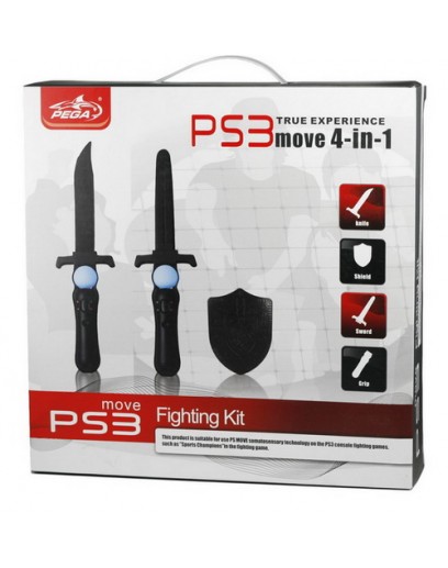 Набор 4 в 1 Fighting Kit для PS Move (PG-PM006) (PS3) 