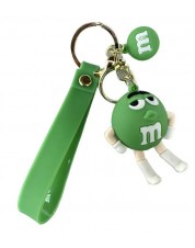 Брелок M&Ms 8 см зеленый