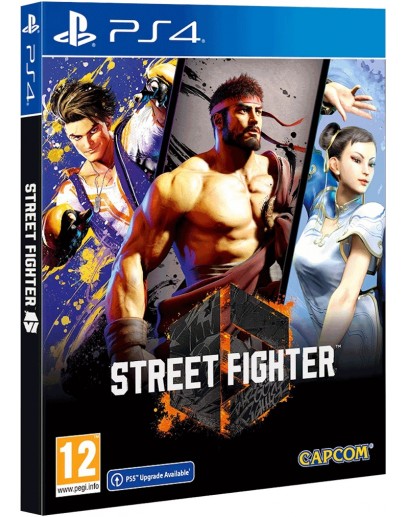 Street Fighter 6 Steelbook Edition (русские субтитры) (PS4) 