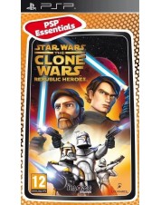 Star Wars The Сlone Wars: Republic Heroes (Essentials) (английская версия) (PSP)