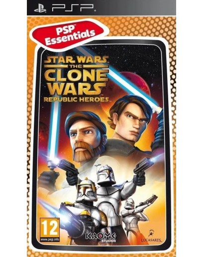 Star Wars The Сlone Wars: Republic Heroes (Essentials) (английская версия) (PSP) 