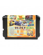 Игровой картридж для Sega Сборник 8 в 1 (русская версия) (ToyStory+LKing+Donald+Pinoc+TSpin+...)