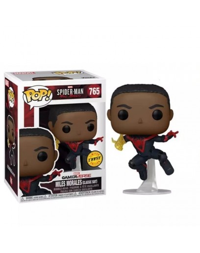 Фигурка Funko POP! Bobble: Marvel: Games: Miles Morales: Classic Suit w/Chase 50150 