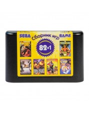 Игровой картридж для Sega Сборник 82 в 1 (Action)