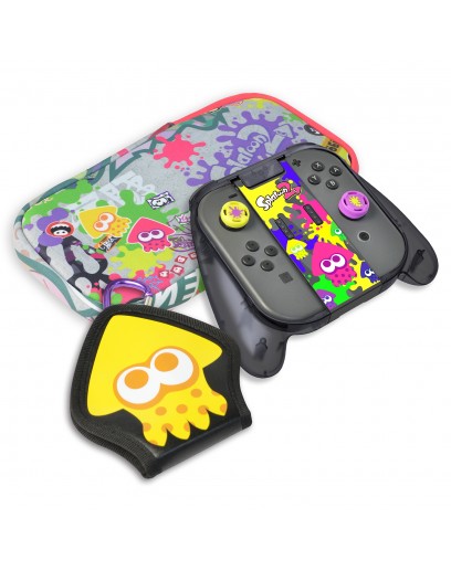 Набор аксессуаров Hori Splatoon 2 Deluxe Splat Pack для Nintendo Switch (NSW-049U) 