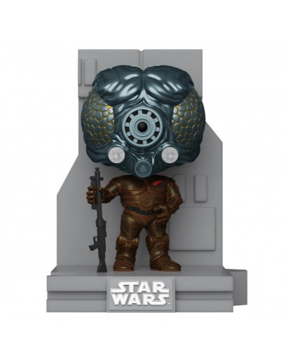 Фигурка Funko POP! Deluxe Bobble: Star Wars: SW Bounty Hunters: 4-LOM (MT) (Exc) 56107 
