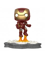 Фигурка Funko POP! Deluxe Bobble: Marvel: Avengers: Iron Man (Assemble) (Exc) 45610