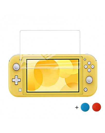 Защитное стекло + накладки для Nintendo Switch Lite 