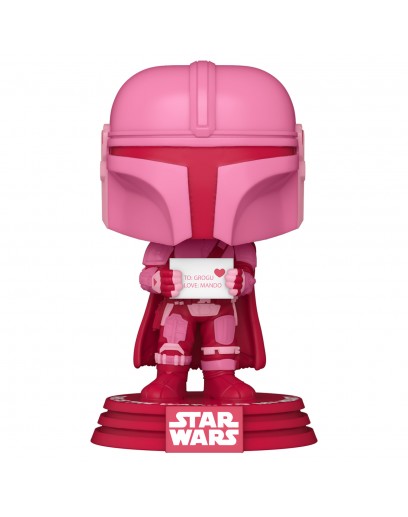 Фигурка Funko POP! Bobble: Star Wars: Valentines: Mandalorian 60126 