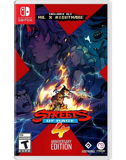 Streets of Rage 4. Anniversary Edition (русские субтитры) (Nintendo Switch) 