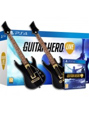 Guitar Hero Live: 2 Guitar Bandle (2 Гитары + игра) (PS4)