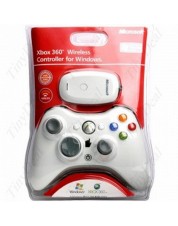 Беспроводной геймпад Xbox 360 Wireless Controller for Windows (Белый)