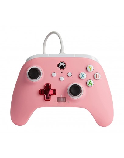 Проводной геймпад PowerA Enhanced Wired Controller (Pink) (Xbox One / Series / PC) 