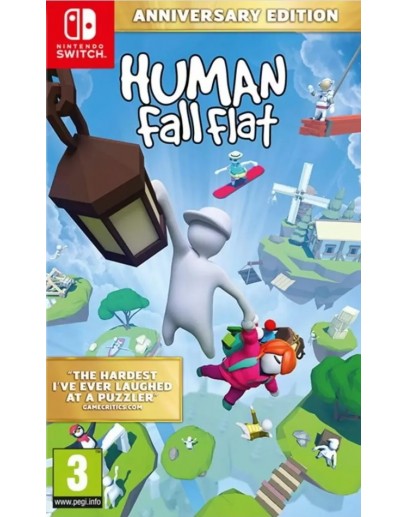 Human: Fall Flat. Anniversary Edition (русские субтитры) (Nintendo Switch) 
