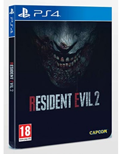 Resident Evil 2 Steelbook Edition (русская версия) (PS4) 
