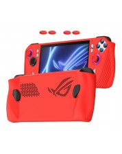 Силиконовый чехол + насадки для Asus Rog Ally (Red)