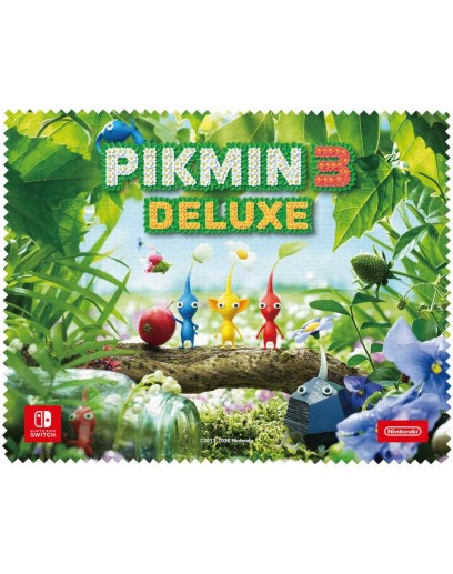 Салфетка для очистки экрана Switch Screen Cleaning Cloth Pikmin 3 Deluxe 15x19 