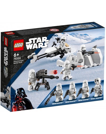 Конструктор LEGO Star Wars 75320 Боевой набор снежных пехотинцев 