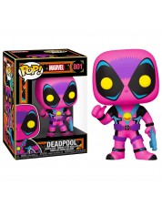 Фигурка Funko POP! Bobble: Marvel: Black Light: Deadpool (Exc) 55091