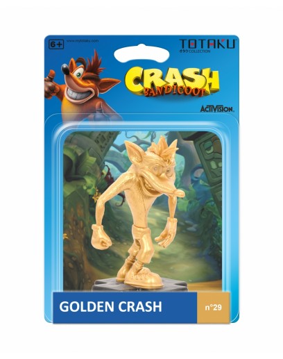 Фигурка Totaku Crash Bandicoot (Golden Crash) 