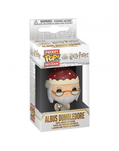 Брелок Funko Pocket POP! Keychain: Harry Potter: Holiday: Dumbledore 51207-PDQ 