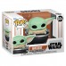 Фигурка Funko POP! Bobble: Star Wars: Mandalorian S9: Grogu w/Prama 76551 
