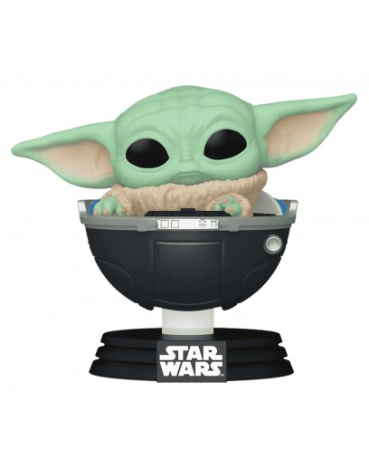 Фигурка Funko POP! Bobble: Star Wars: Mandalorian S9: Grogu w/Prama 76551 