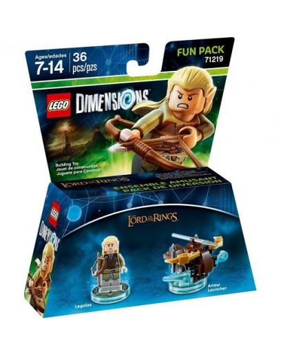 LEGO Dimensions Fun Pack - Lord of the Ring (Legolas, Arrow Launcher) 
