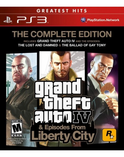 Grand Theft Auto IV The Complete Edition (PS3) 