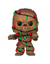 Фигурка Funko POP! Bobble: Star Wars: Holiday: Chewbacca w/Lights 33886