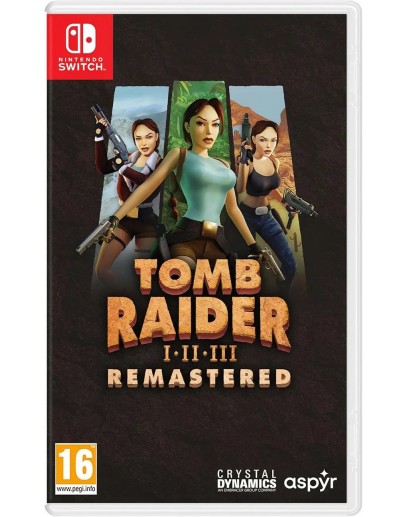 Tomb Raider I-III Remastered (русская версия) (Nintendo Switch) 