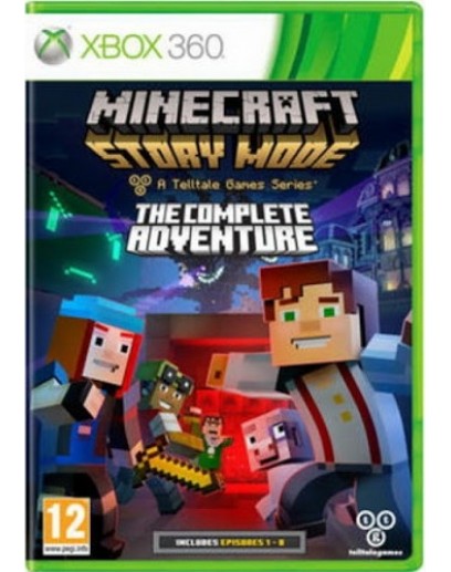 Minecraft Story Mode Complete Adventure (русские субтитры) (Xbox 360) 
